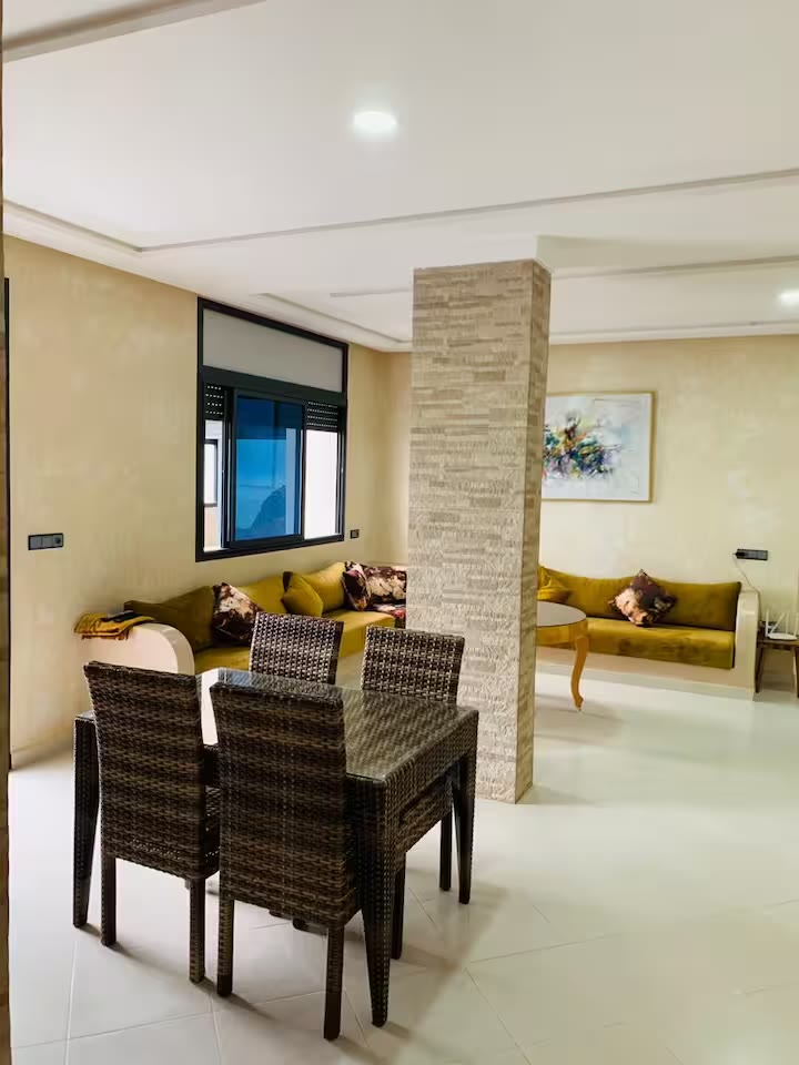 Apartment 5 at Résidence Amouage Mirleft – main view oceanfront