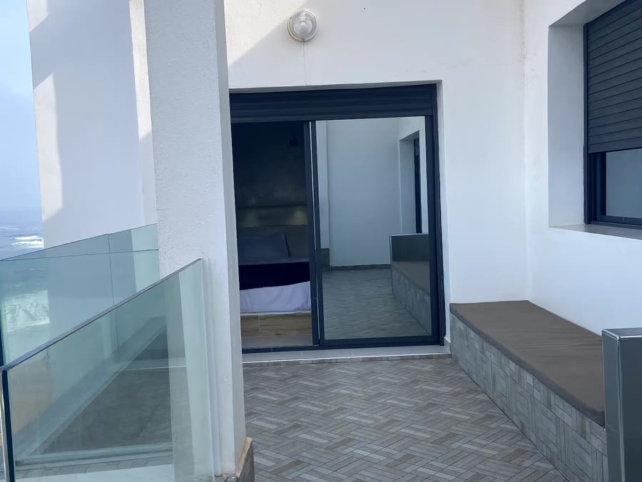 Apartment 5 Amouage Mirleft – spacious open plan living area